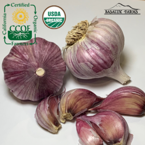 California Certified Organic Farmers - Buy Usda Organic Inchelium Red Garlic - Basaltic Farms