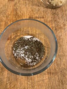Organic Thyme Caraway Seed Salt : Basaltic Farms