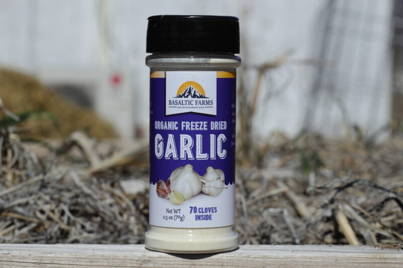 Organic Freeze Dried Garlic